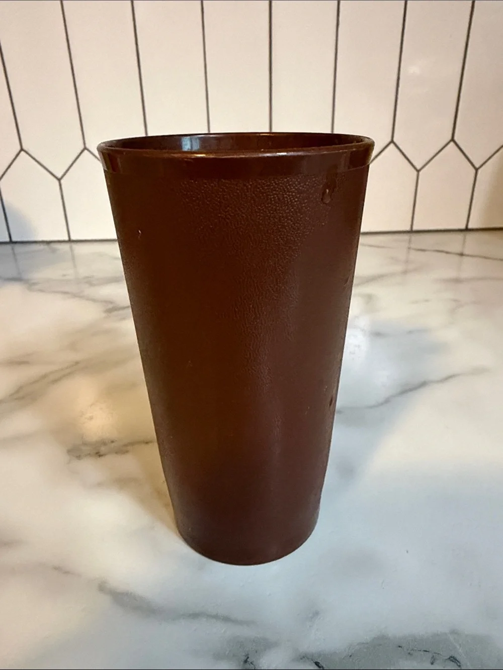 5 Vintage Tupperware 12 oz Tumblers #873